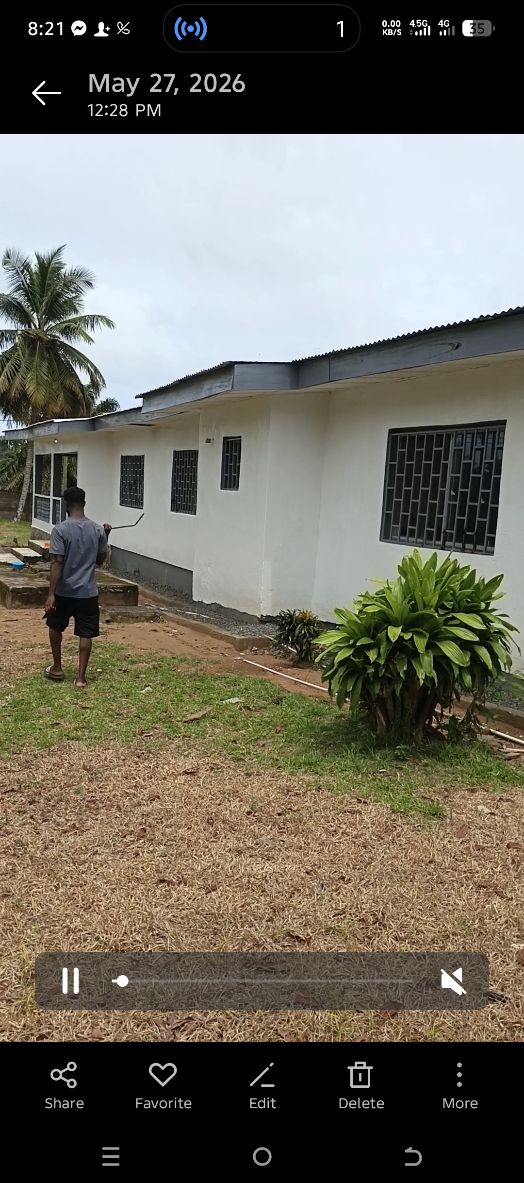 4 BEDROOMS SELF CONTAINED COMPOUND WITH 4 BATHROOMS AND WIDE YARD SPACE, LOCATION: A.B.TOLBERT ROAD, PAYNESVILLE CITY